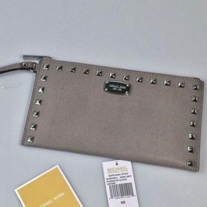 Michael Kors Studded Wristlet